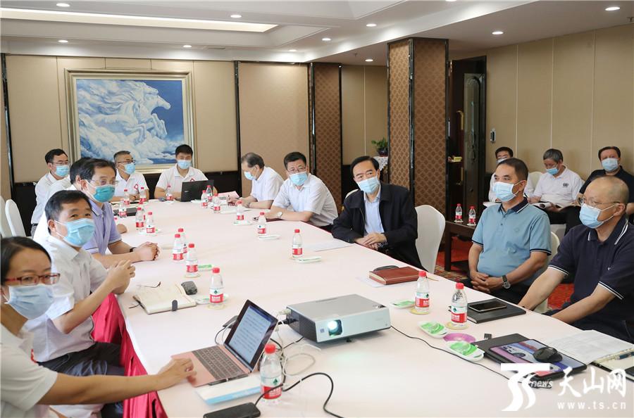 陈全国调研乌鲁木齐疫情防控及流调溯源等工作进展情况